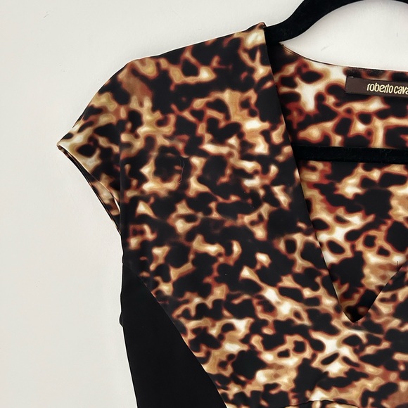 Roberto Cavalli leopard print top - Picture 4 of 13